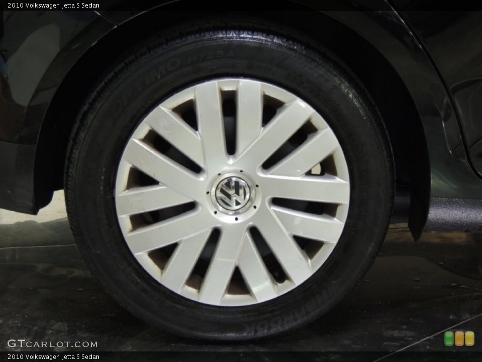 2010 Volkswagen Jetta S Sedan Wheel and Tire Photo #77004291