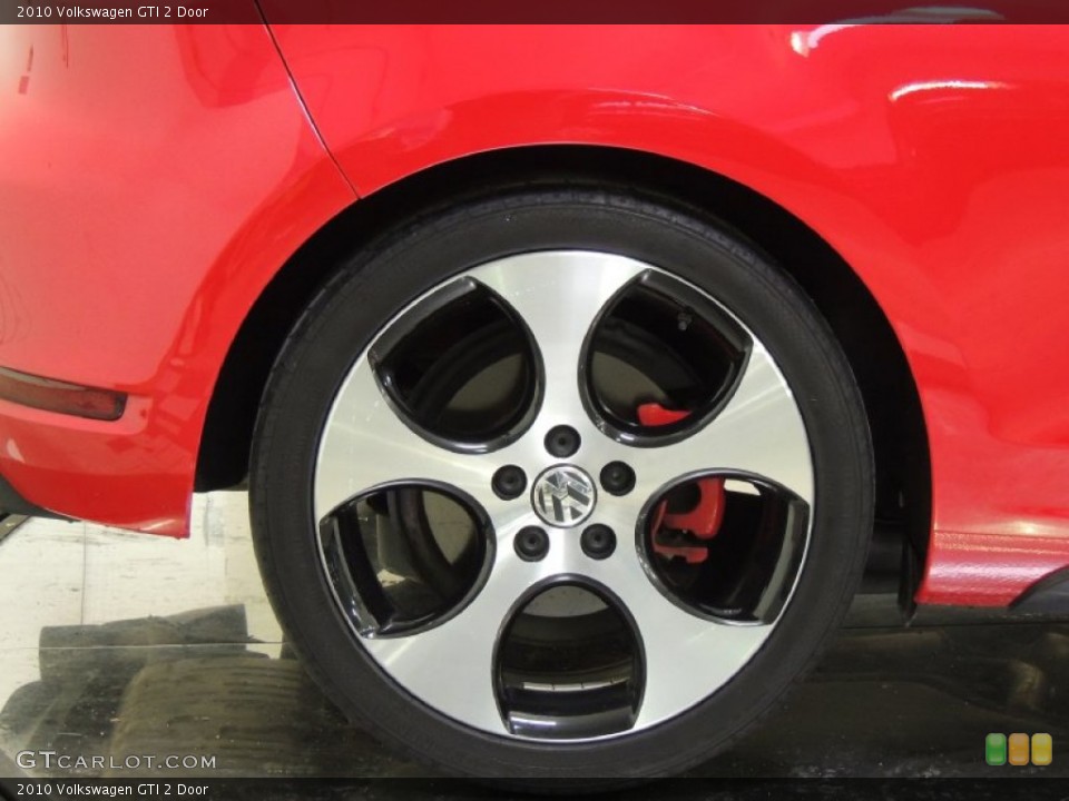 2010 Volkswagen GTI 2 Door Wheel and Tire Photo #77005002