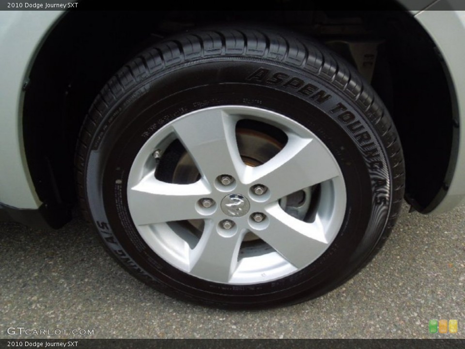 2010 Dodge Journey SXT Wheel and Tire Photo #77006769