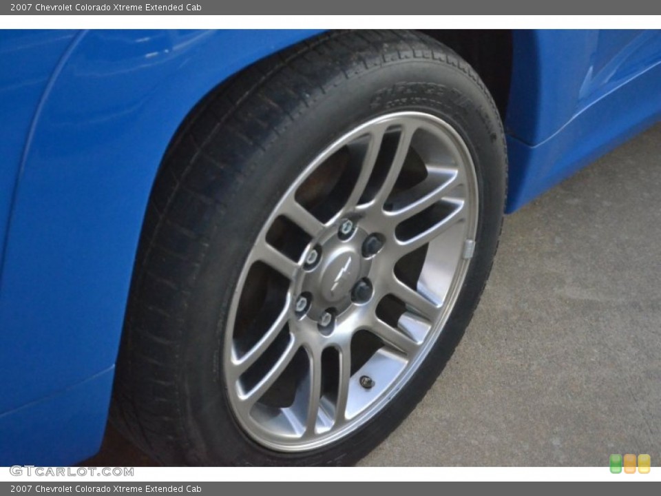 2007 Chevrolet Colorado Xtreme Extended Cab Wheel and Tire Photo #77009418