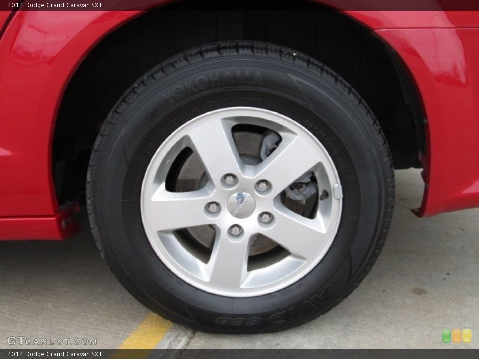 2012 Dodge Grand Caravan SXT Wheel and Tire Photo #77012724