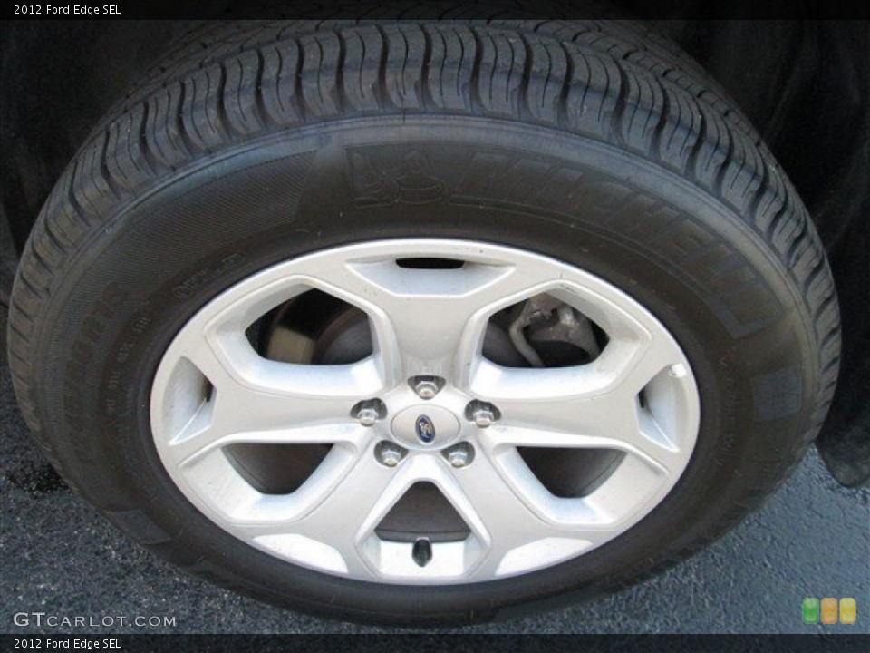 2012 Ford Edge SEL Wheel and Tire Photo #77013771