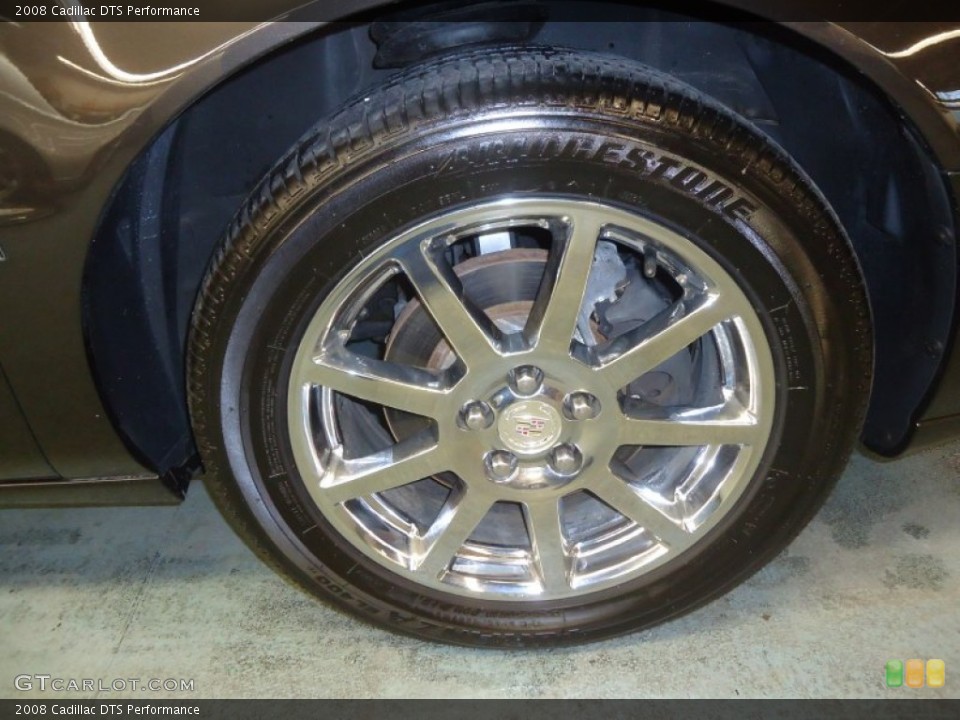 2008 Cadillac DTS Performance Wheel and Tire Photo #77017674