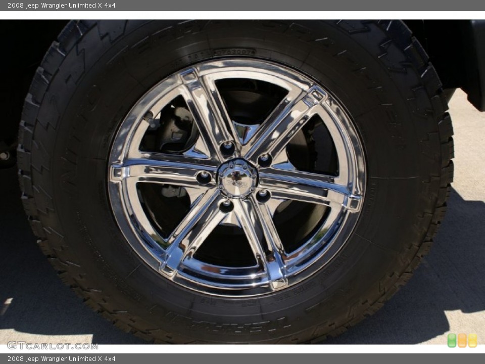 2008 Jeep Wrangler Unlimited Custom Wheel and Tire Photo #77020604