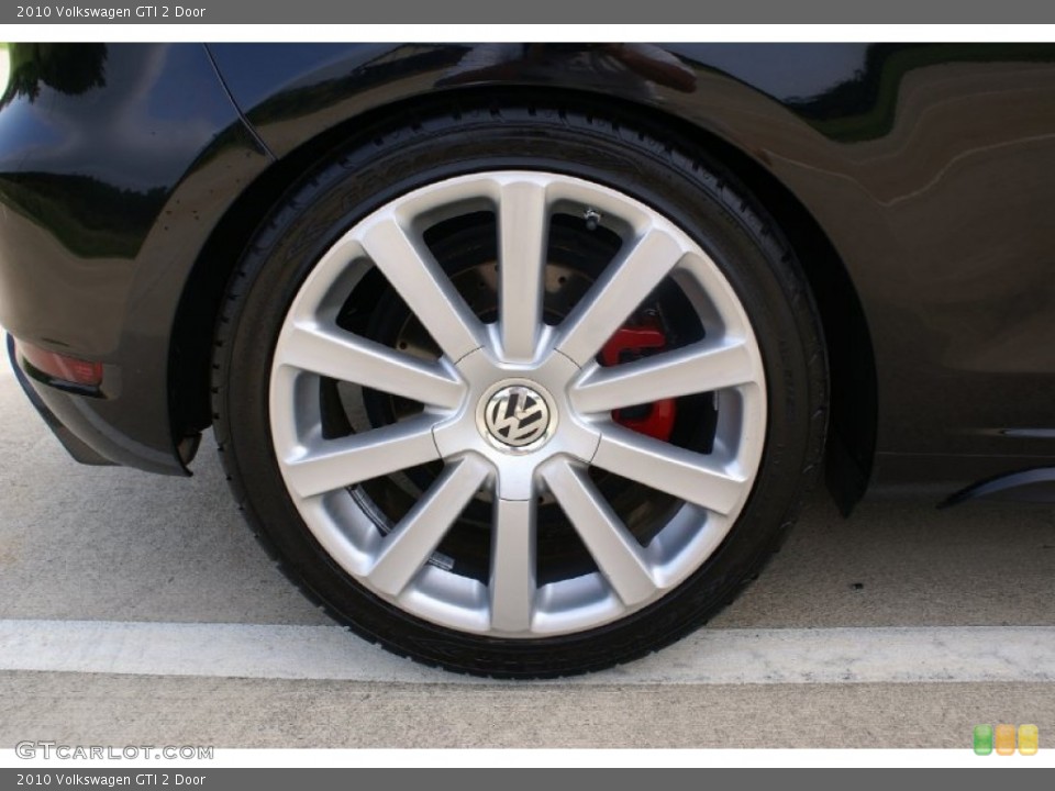 2010 Volkswagen GTI 2 Door Wheel and Tire Photo #77021817