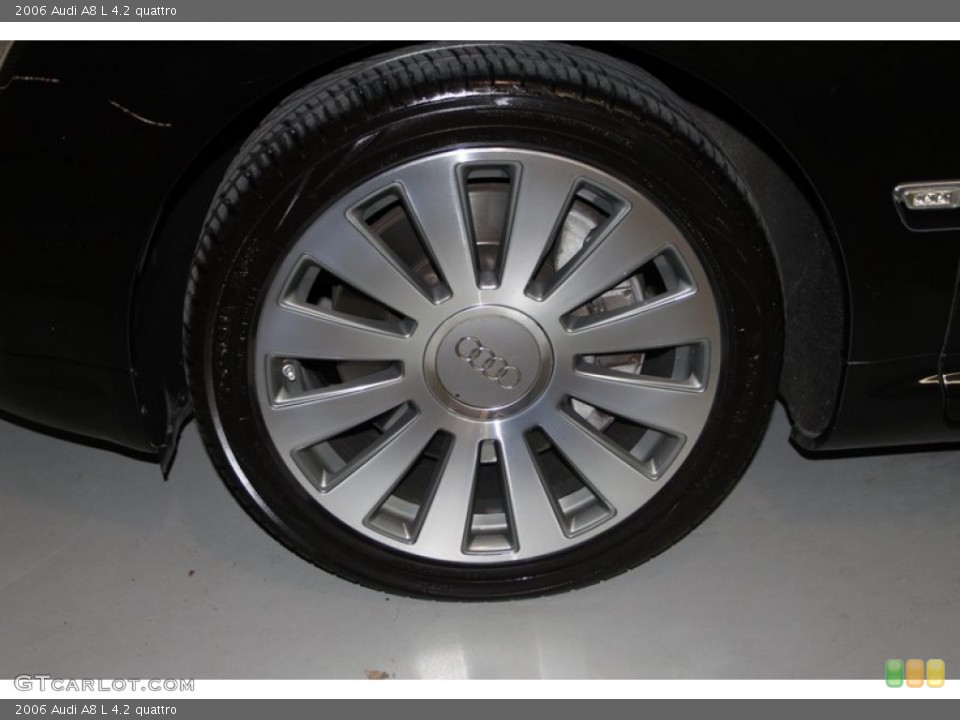 2006 Audi A8 L 4.2 quattro Wheel and Tire Photo #77022021