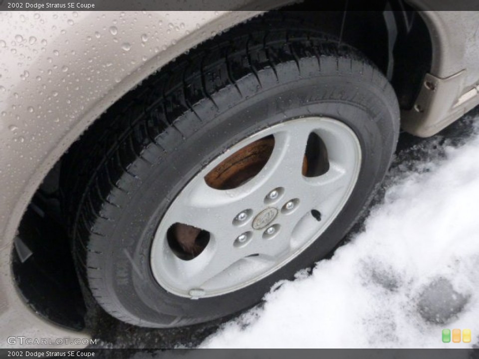 2002 Dodge Stratus SE Coupe Wheel and Tire Photo #77022270