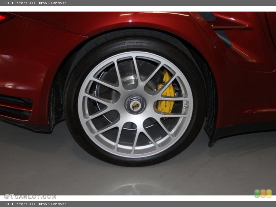 2011 Porsche 911 Turbo S Cabriolet Wheel and Tire Photo #77023185
