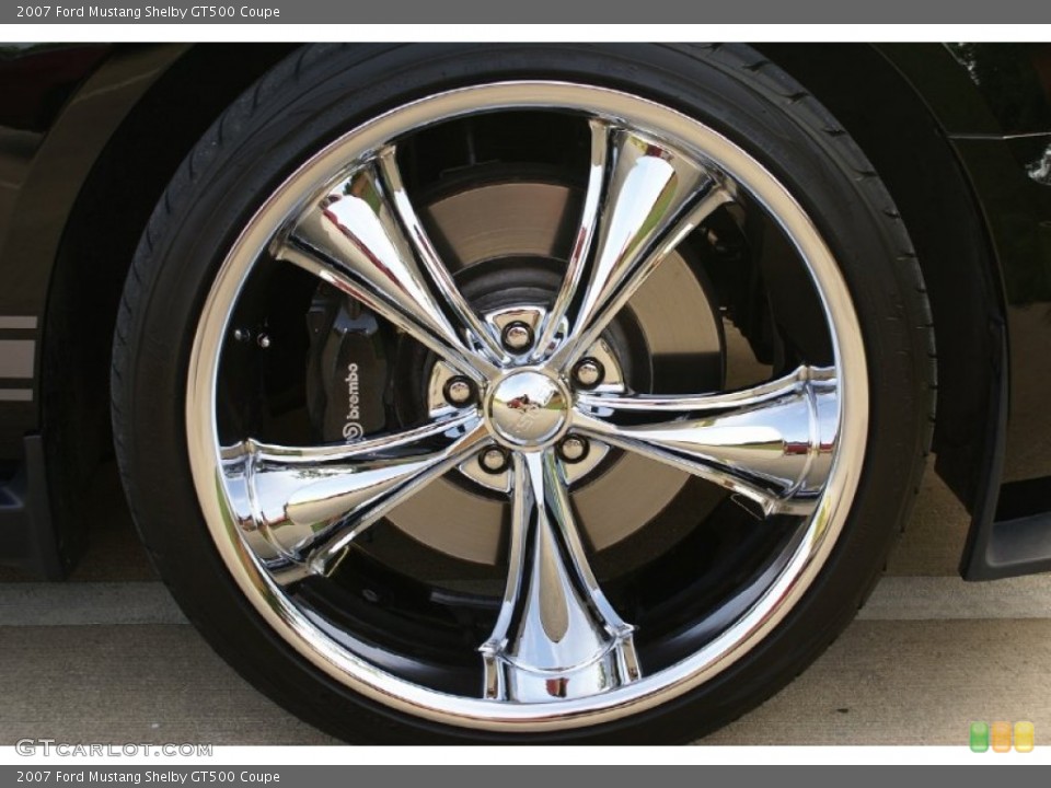 2007 Ford Mustang Custom Wheel and Tire Photo #77023401