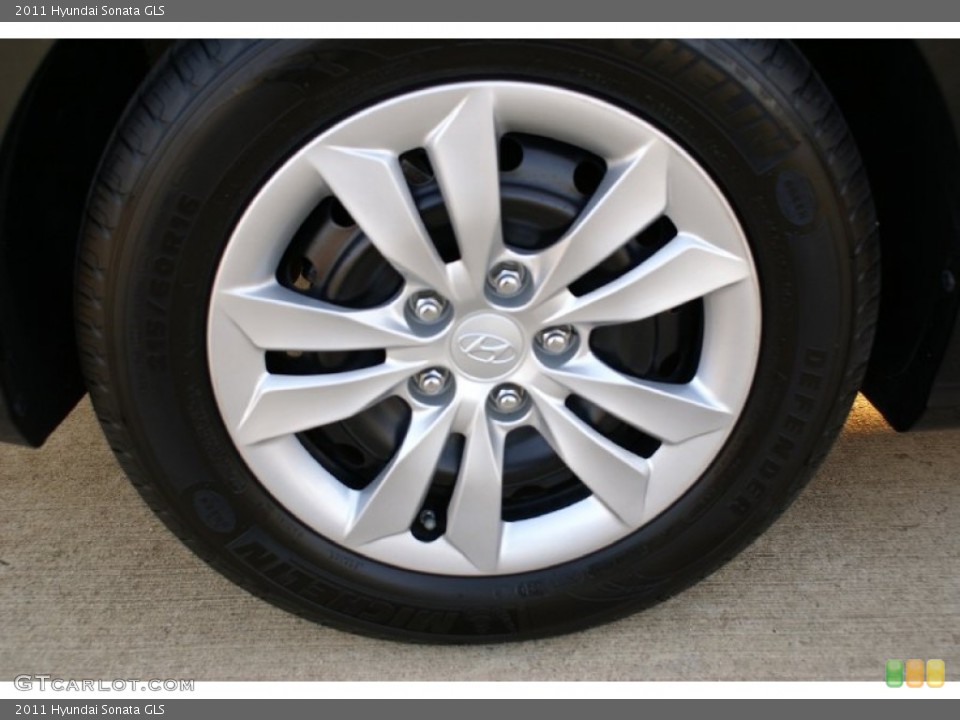 2011 Hyundai Sonata GLS Wheel and Tire Photo #77024859