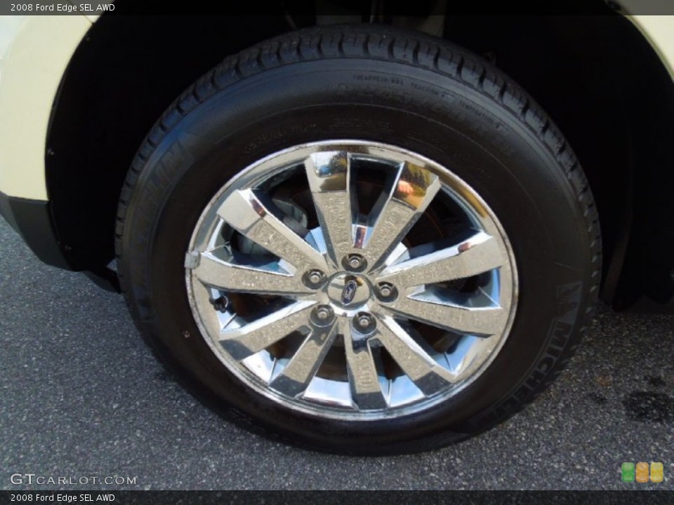 2008 Ford Edge SEL AWD Wheel and Tire Photo #77026605