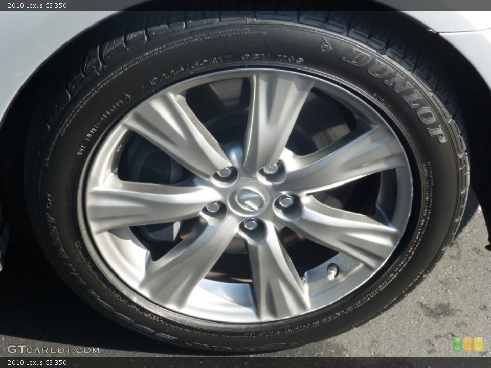 2010 Lexus GS 350 Wheel and Tire Photo #77028160