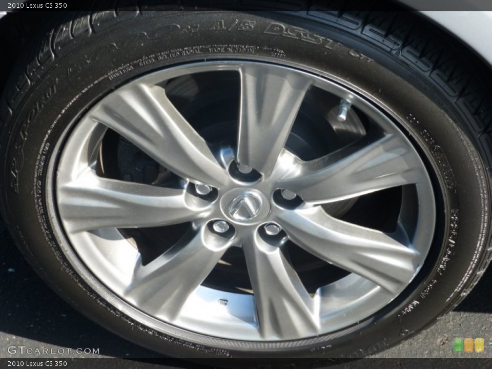 2010 Lexus GS 350 Wheel and Tire Photo #77028207