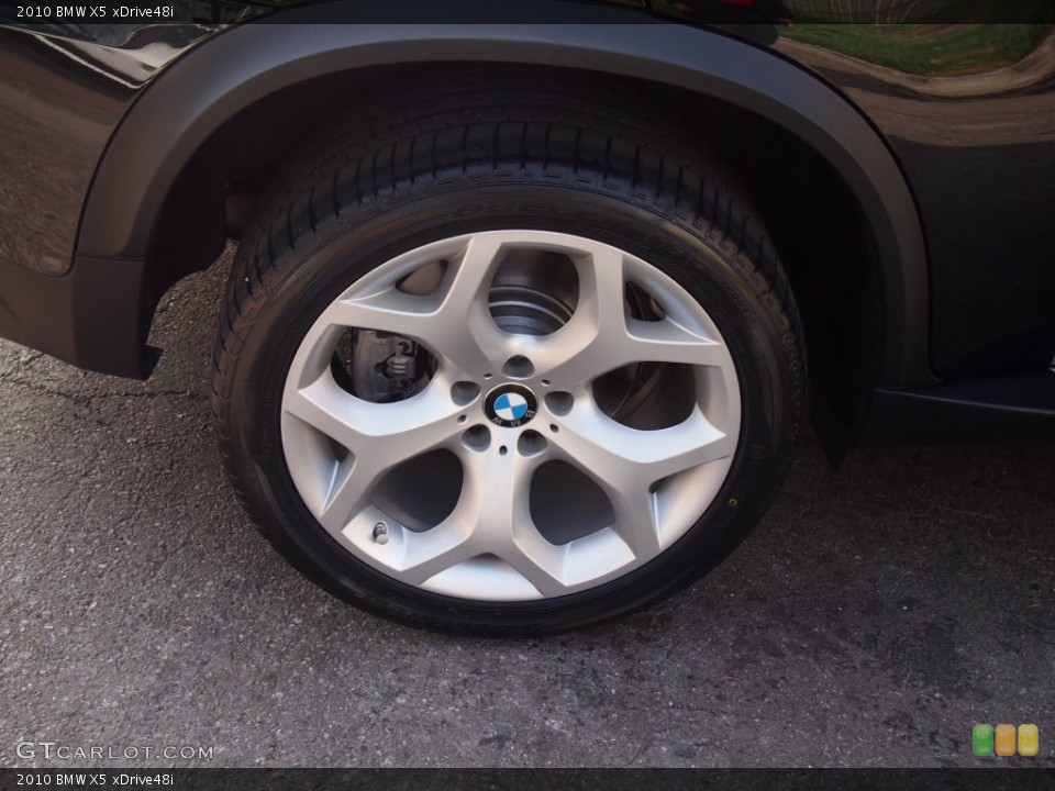 2010 BMW X5 xDrive48i Wheel and Tire Photo #77030130