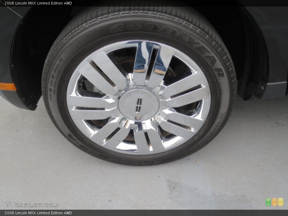 2008 Lincoln MKX Limited Edition AWD Wheel and Tire Photo #77031692
