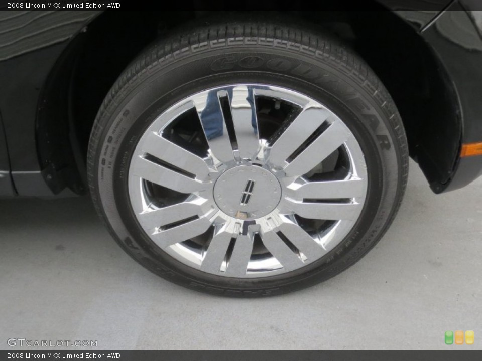 2008 Lincoln MKX Limited Edition AWD Wheel and Tire Photo #77031750