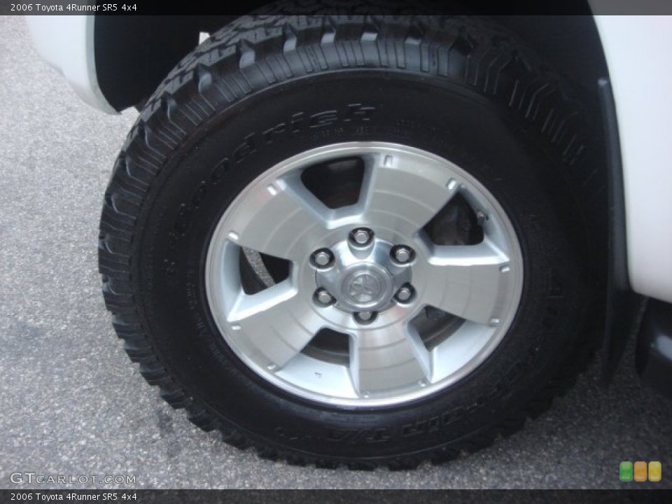 2006 Toyota 4Runner SR5 4x4 Wheel and Tire Photo #77031897