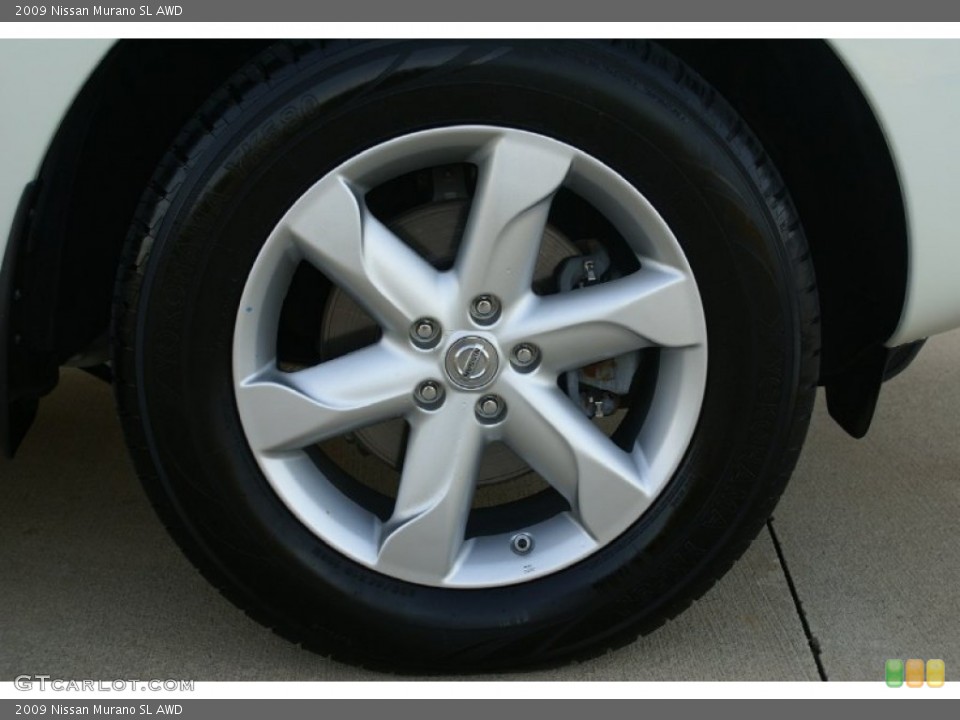 2009 Nissan murano le tire size #9