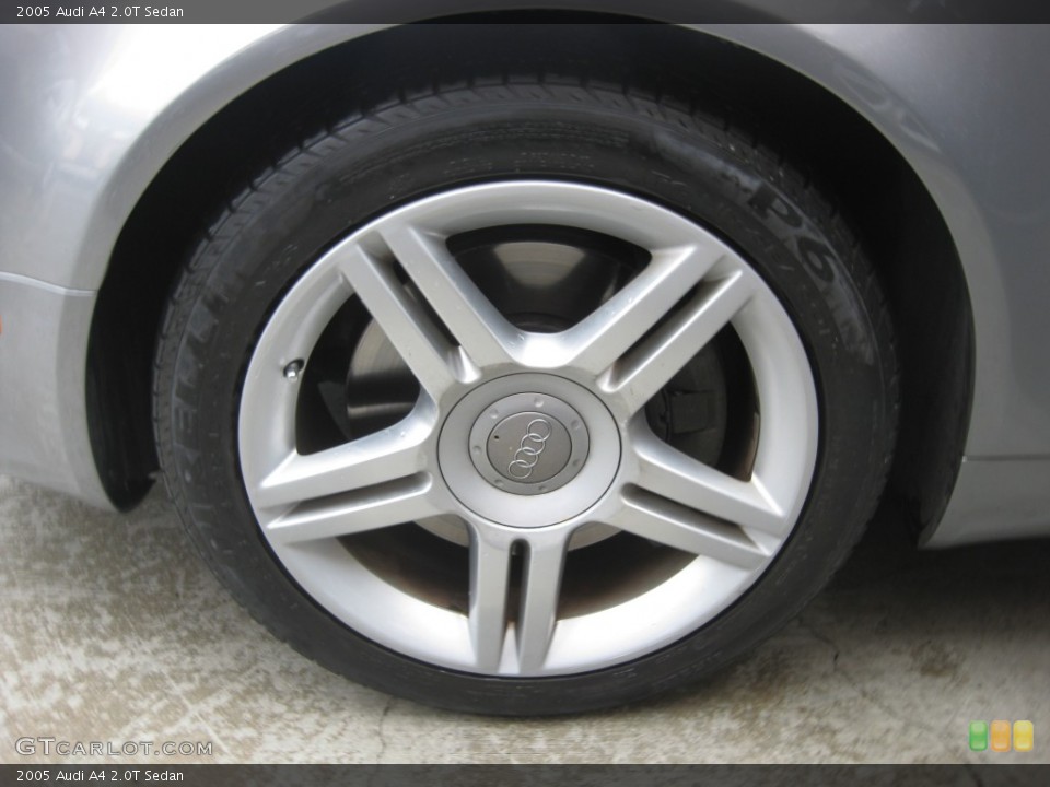 2005 Audi A4 2.0T Sedan Wheel and Tire Photo #77032971