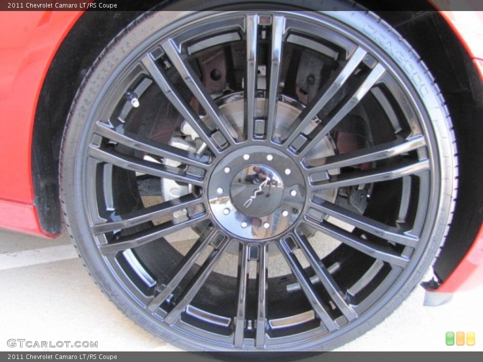 2011 Chevrolet Camaro Custom Wheel and Tire Photo #77035770