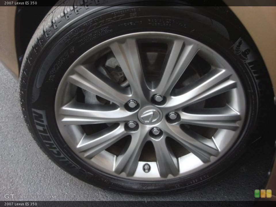 2007 Lexus ES 350 Wheel and Tire Photo #77036560