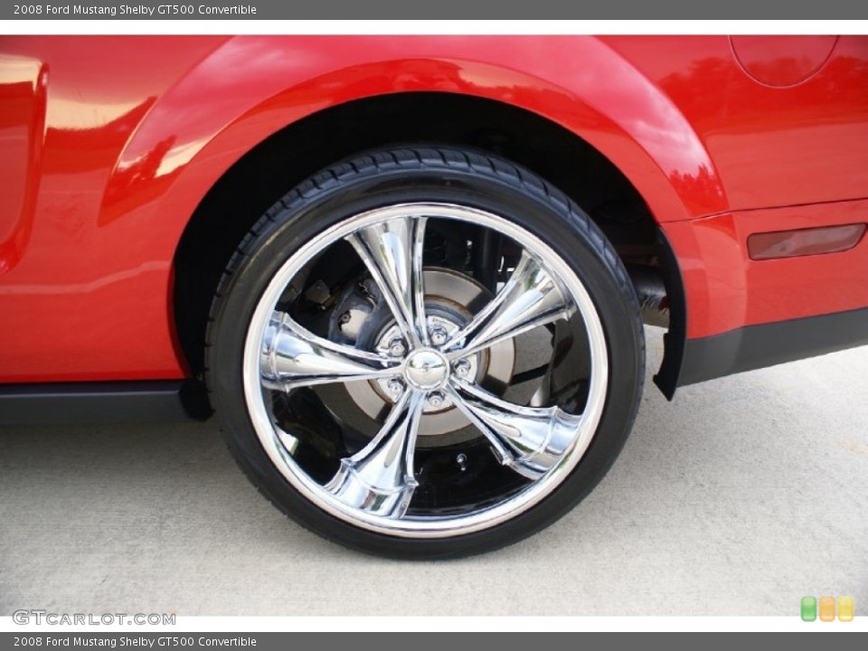 2008 Ford Mustang Custom Wheel and Tire Photo #77037775