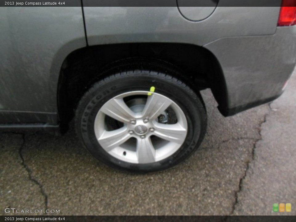 2013 Jeep Compass Latitude 4x4 Wheel and Tire Photo #77038890