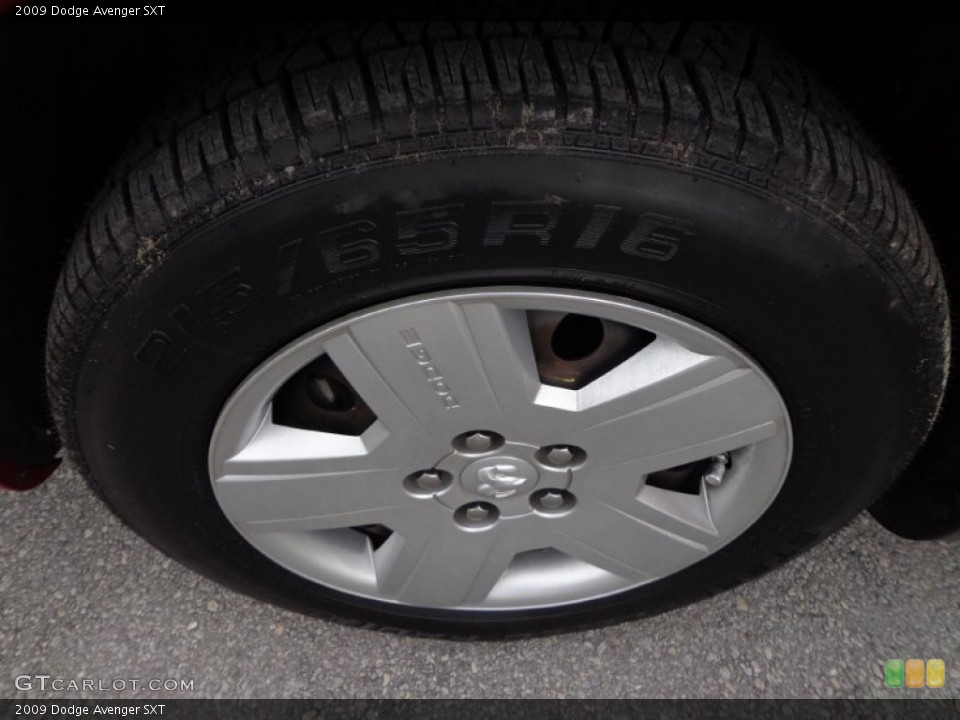 2009 Dodge Avenger SXT Wheel and Tire Photo #77040414
