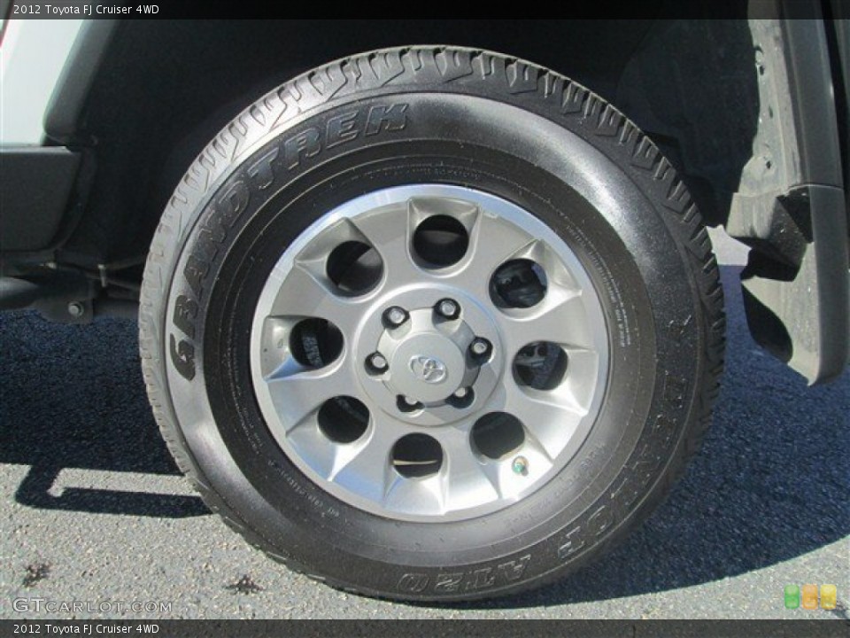 2012 Toyota FJ Cruiser 4WD Wheel and Tire Photo #77042898
