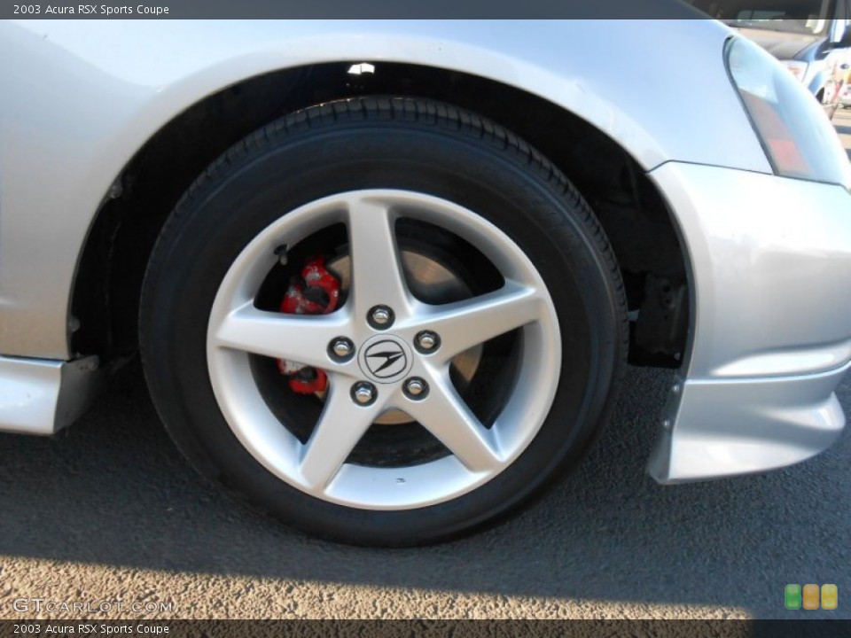 2003 Acura RSX Sports Coupe Wheel and Tire Photo #77043403