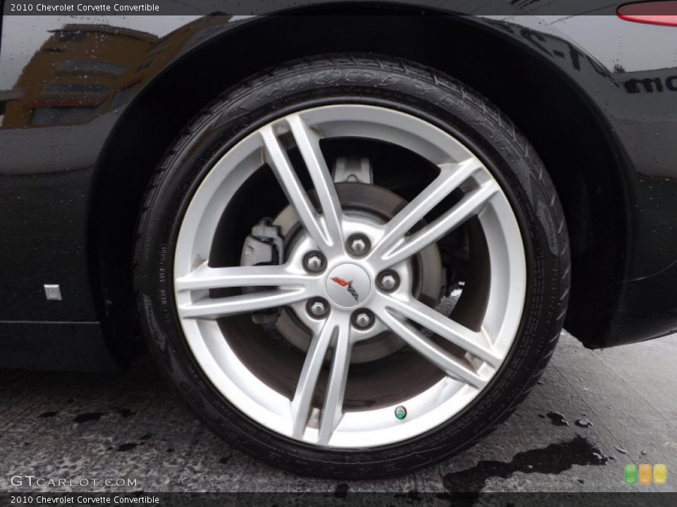 2010 Chevrolet Corvette Convertible Wheel and Tire Photo #77045308