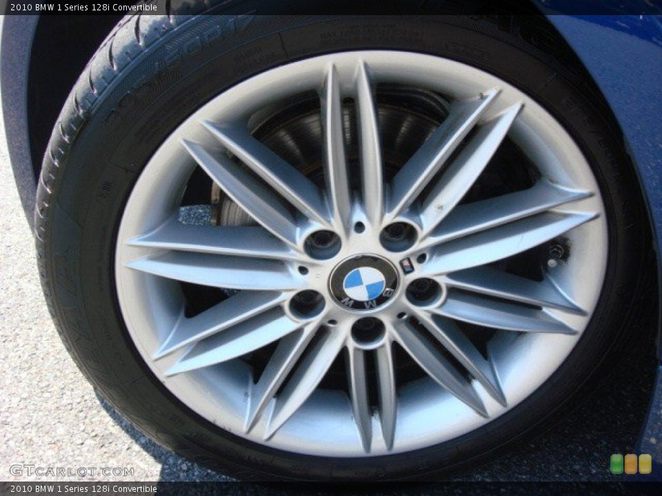 2010 BMW 1 Series 128i Convertible Wheel and Tire Photo #77046080