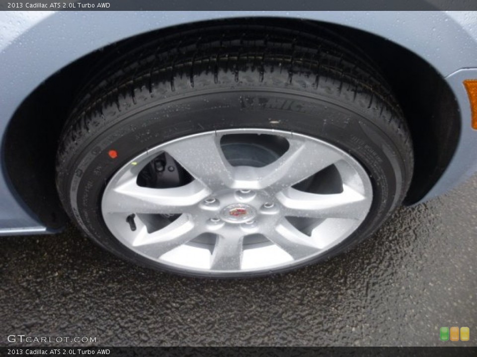 2013 Cadillac ATS 2.0L Turbo AWD Wheel and Tire Photo #77048235