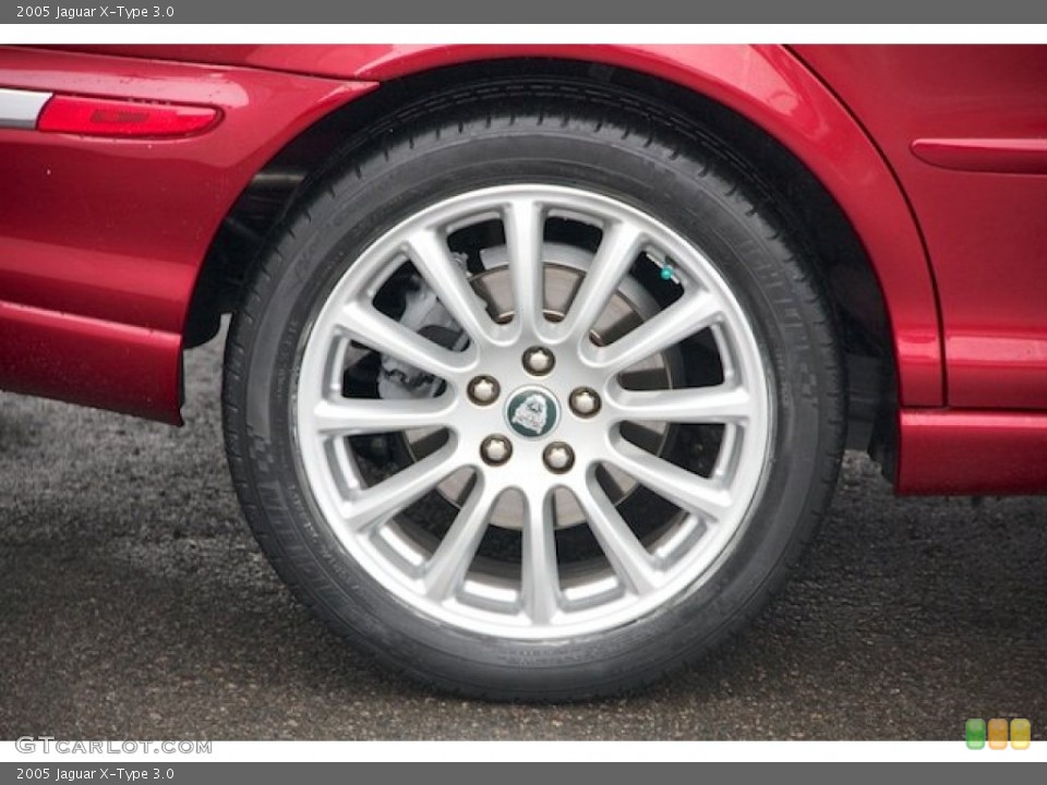 2005 Jaguar X-Type 3.0 Wheel and Tire Photo #77049688