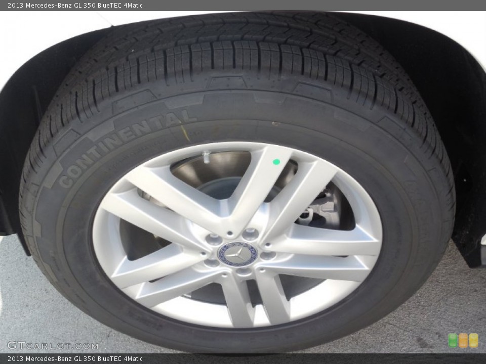 2013 Mercedes-Benz GL 350 BlueTEC 4Matic Wheel and Tire Photo #77050631