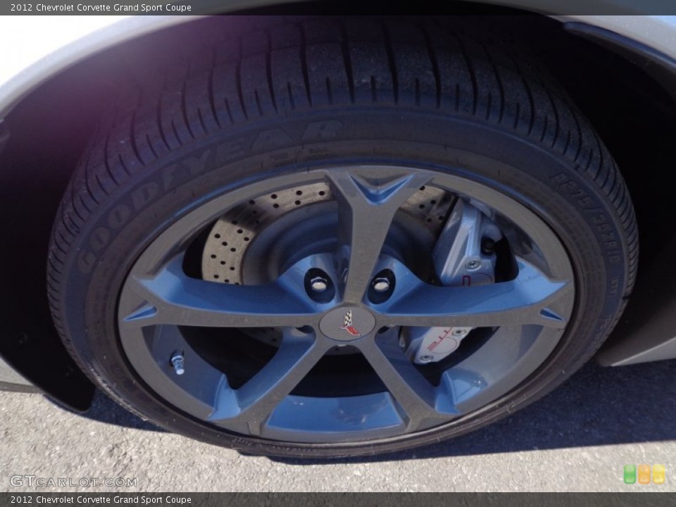 2012 Chevrolet Corvette Grand Sport Coupe Wheel and Tire Photo #77051023