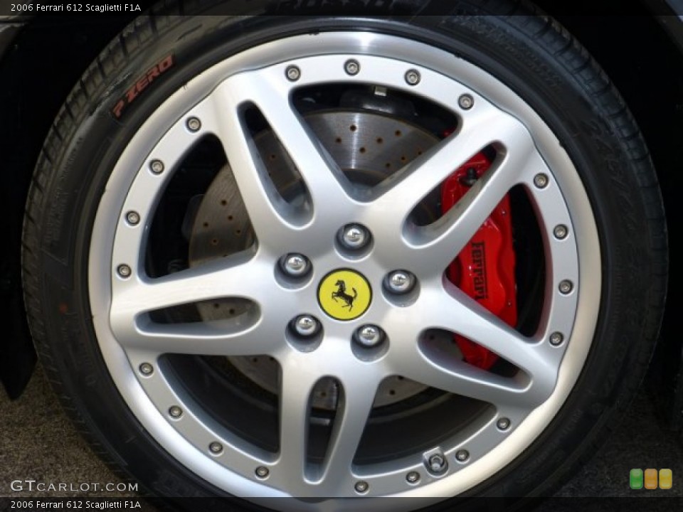 2006 Ferrari 612 Scaglietti F1A Wheel and Tire Photo #77052985