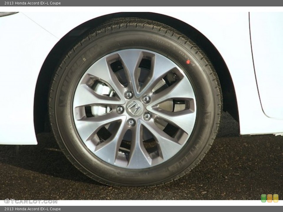 2013 Honda Accord EX-L Coupe Wheel and Tire Photo #77061803