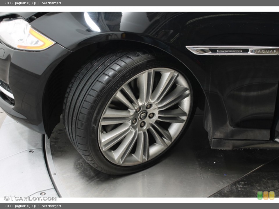 2012 Jaguar XJ XJL Supercharged Wheel and Tire Photo #77063790