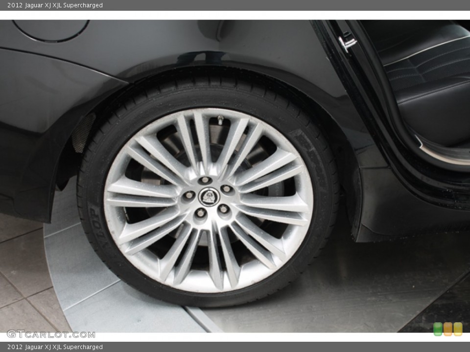 2012 Jaguar XJ XJL Supercharged Wheel and Tire Photo #77063827
