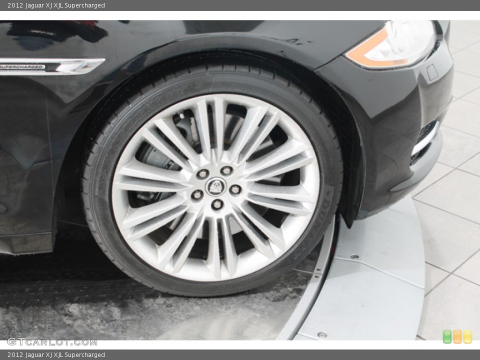 2012 Jaguar XJ XJL Supercharged Wheel and Tire Photo #77063837