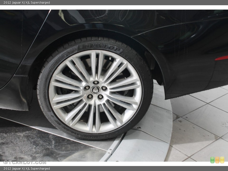 2012 Jaguar XJ XJL Supercharged Wheel and Tire Photo #77063854