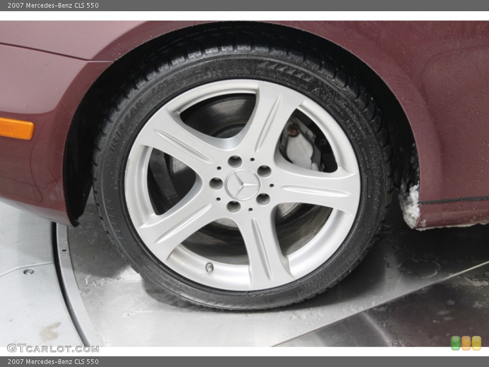 2007 Mercedes-Benz CLS 550 Wheel and Tire Photo #77064882