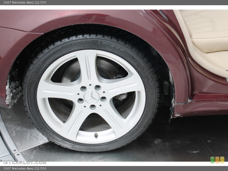 2007 Mercedes-Benz CLS 550 Wheel and Tire Photo #77064910