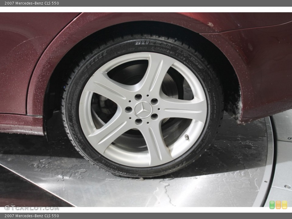 2007 Mercedes-Benz CLS 550 Wheel and Tire Photo #77064924