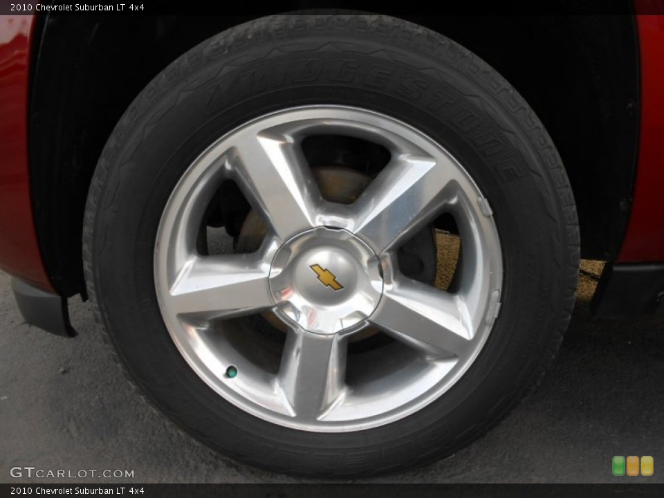 2010 Chevrolet Suburban LT 4x4 Wheel and Tire Photo #77072541