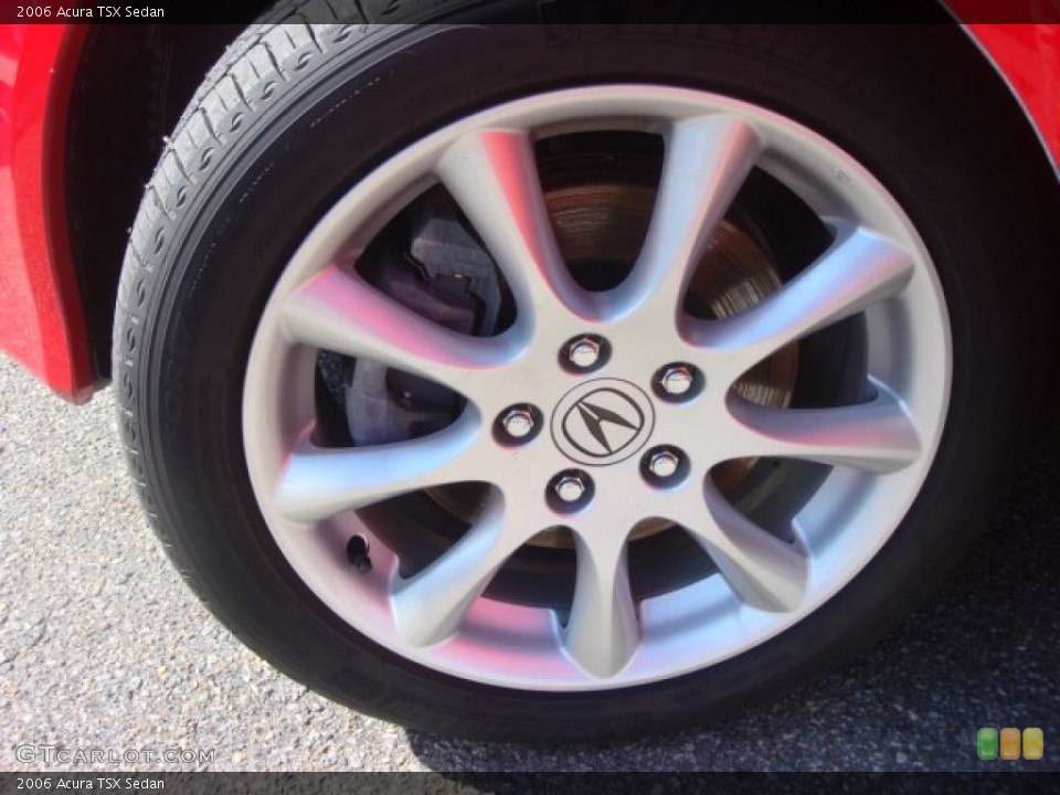 2006 Acura TSX Sedan Wheel and Tire Photo #77074374