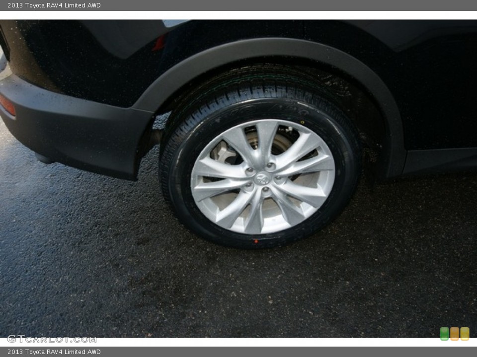 2013 Toyota RAV4 Limited AWD Wheel and Tire Photo #77079922