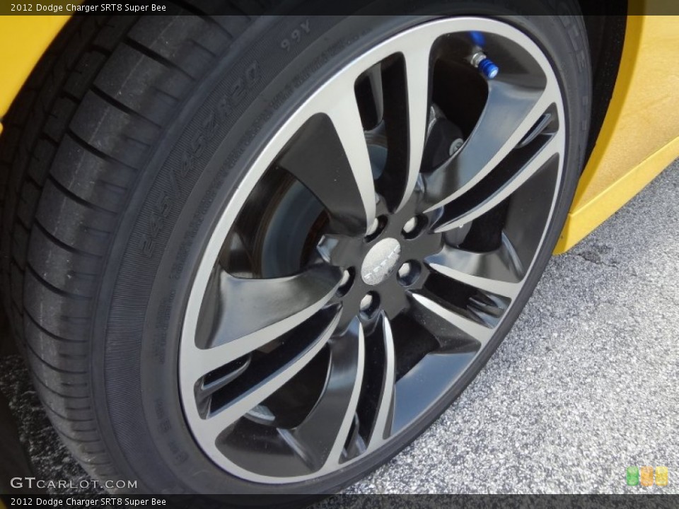 2012 Dodge Charger SRT8 Super Bee Wheel and Tire Photo #77080619