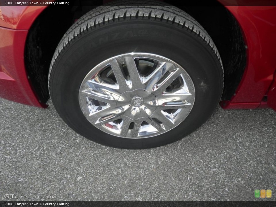 2008 Chrysler Town & Country Touring Wheel and Tire Photo #77085353